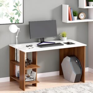 HOMIBOSS computer study table engineered wood desk
